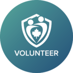 Teal Volunteer Button
